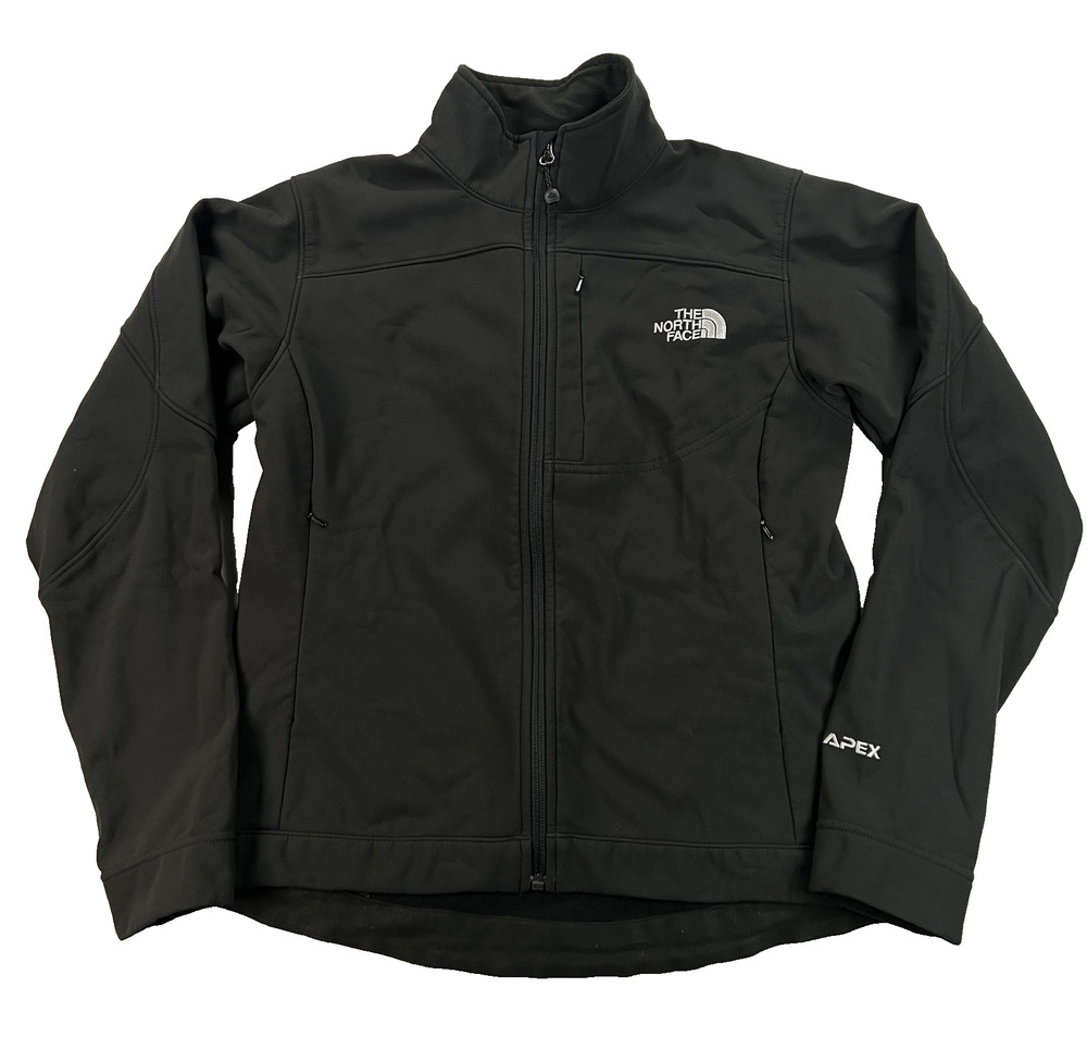North Face Apex Black Hardshell Fleece Full Zip Jacket (Women's S) - MSRP $160